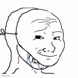 crying wojak mask
