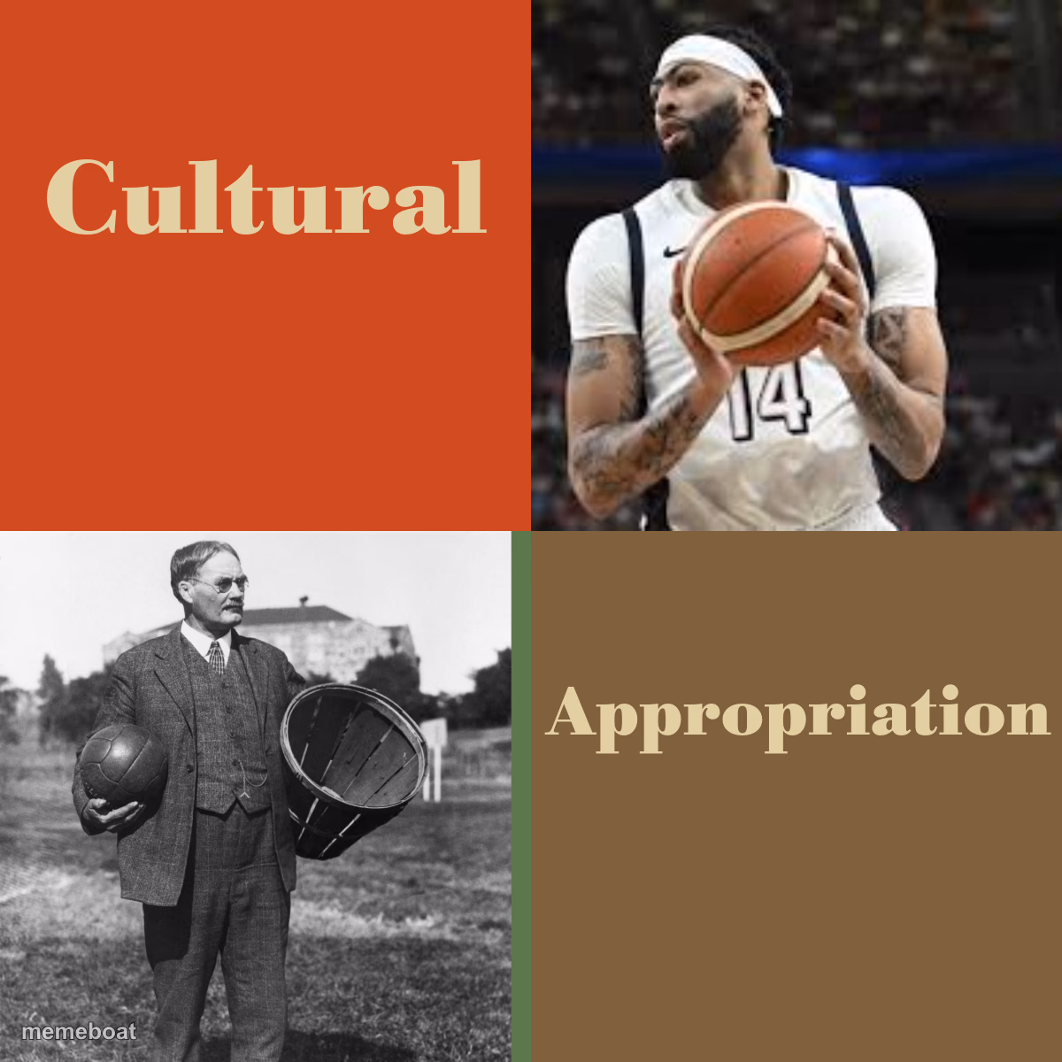 Cultural Appropriation Basketball - meme generator image preview