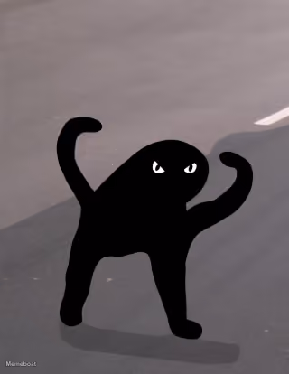 Cursed Cat Angry as Fuk