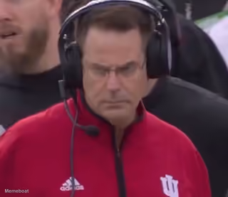 Curt Cignetti Eyebrow Raise