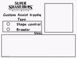 Custom assist trophy