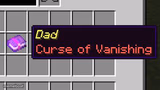 Dad, curse of vanishing