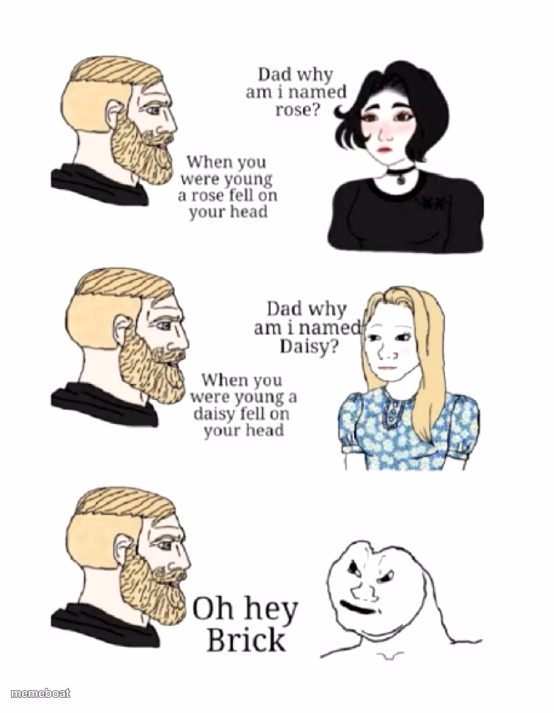 dad why am I named - meme generator image preview