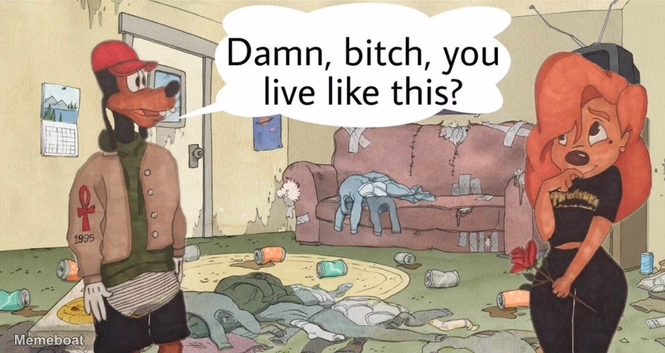Damn, Bitch, You Live Like This? - meme generator image preview