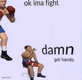damn got hands