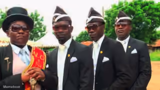 Dancing Pallbearers