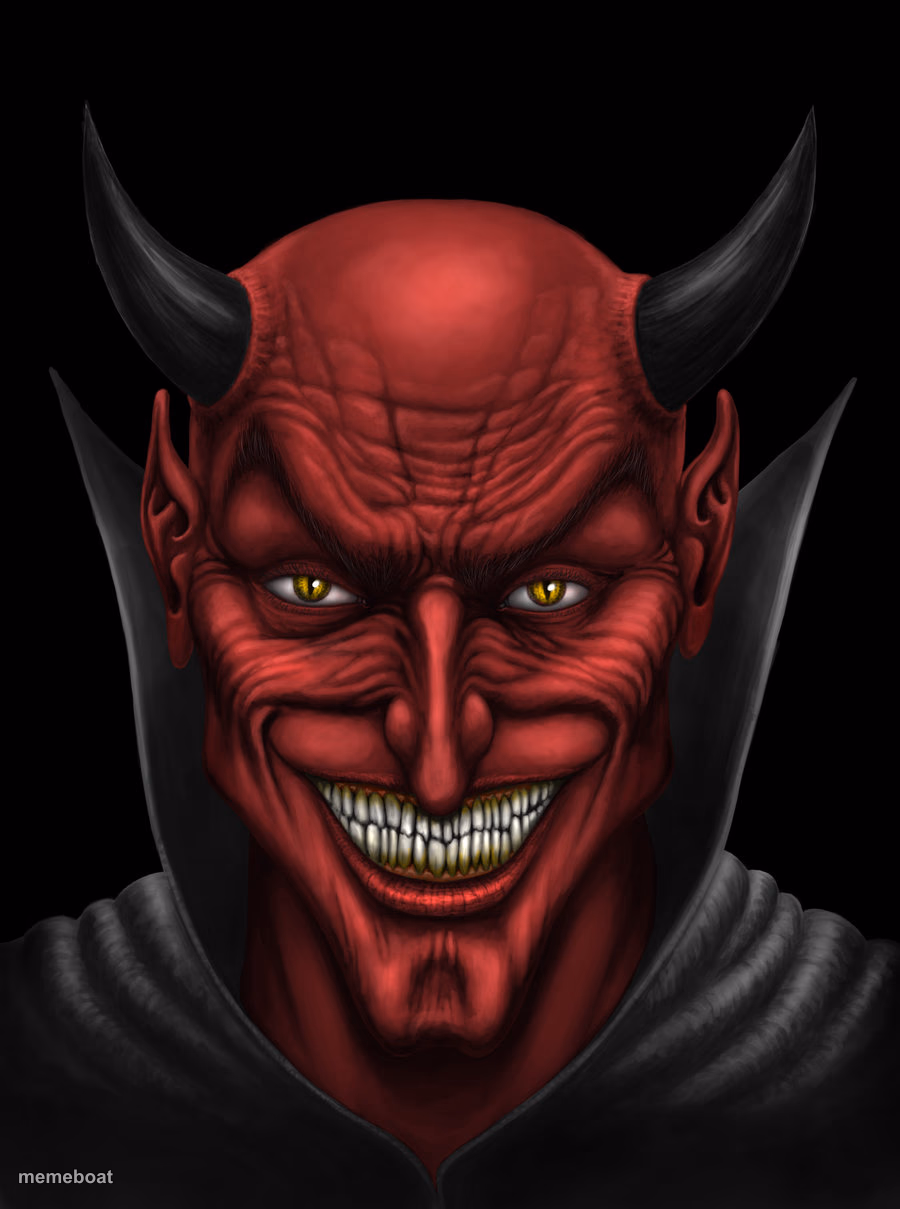 Dancing with the devil - meme generator image preview