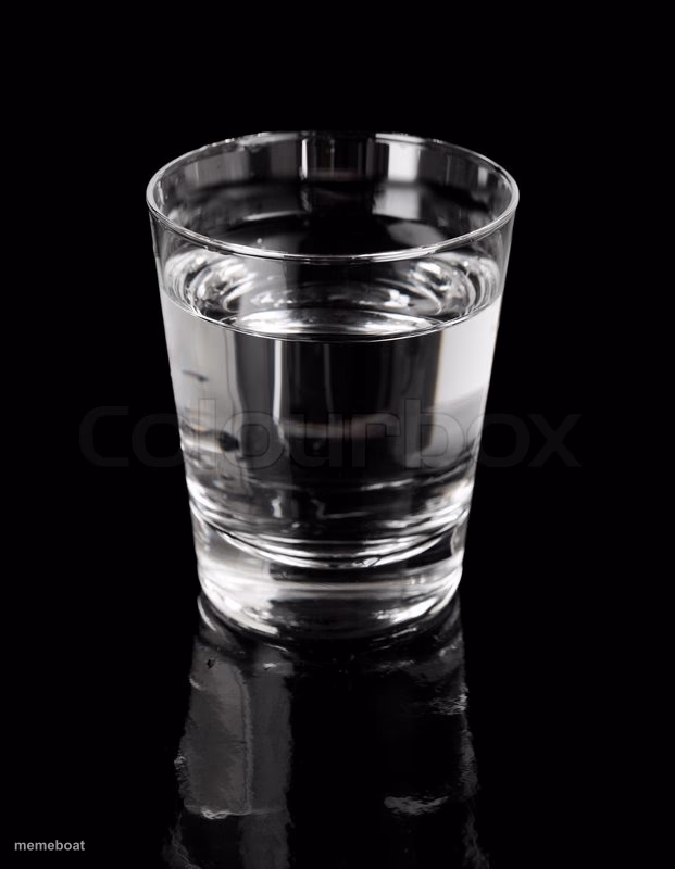 Dangerous glass of water - meme generator image preview