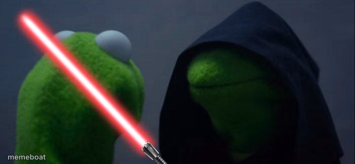 Darth Kermit - meme generator image preview