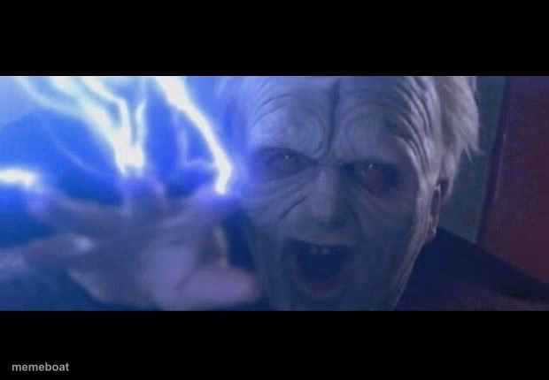Darth Sidious unlimited power - meme generator image preview