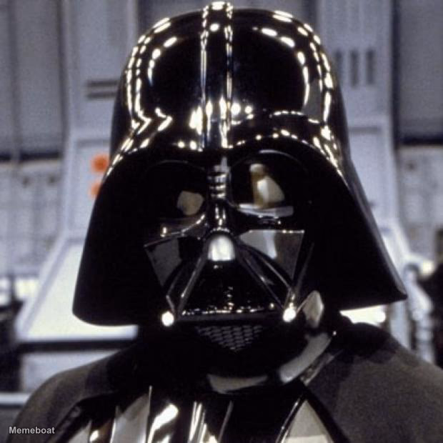 Darth Vader Close-Up Stare - meme generator image preview