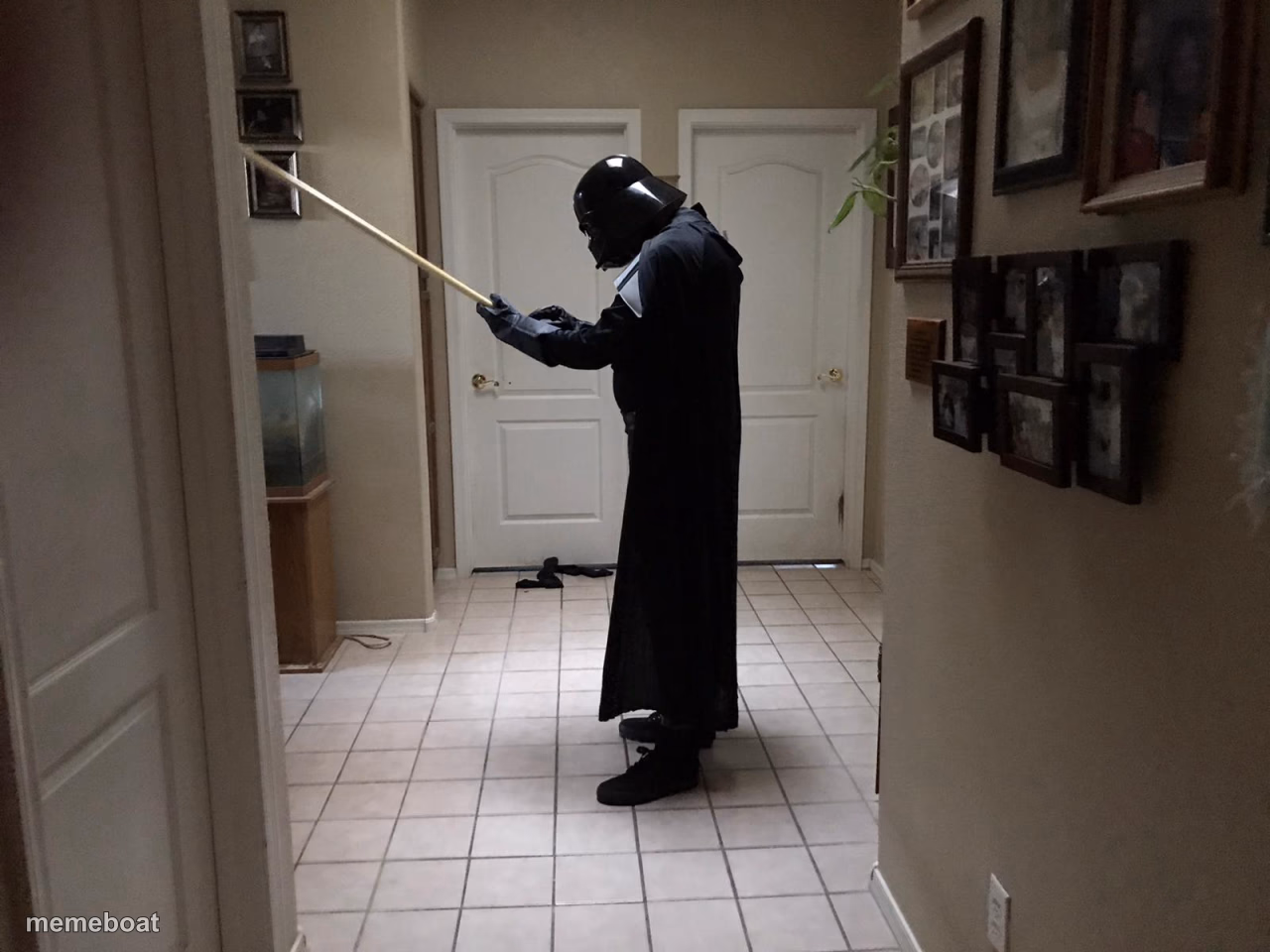 Darth Vader Light Saber - meme generator image preview