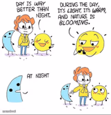 Day and night