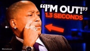Daymond John I'm out 1.3 seconds - Shark Tank - meme generator image preview