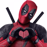Deadpool heart