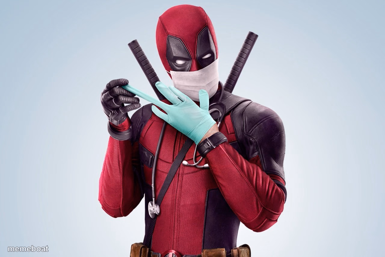 Deadpool Rubber Glove Trust Me - meme generator image preview