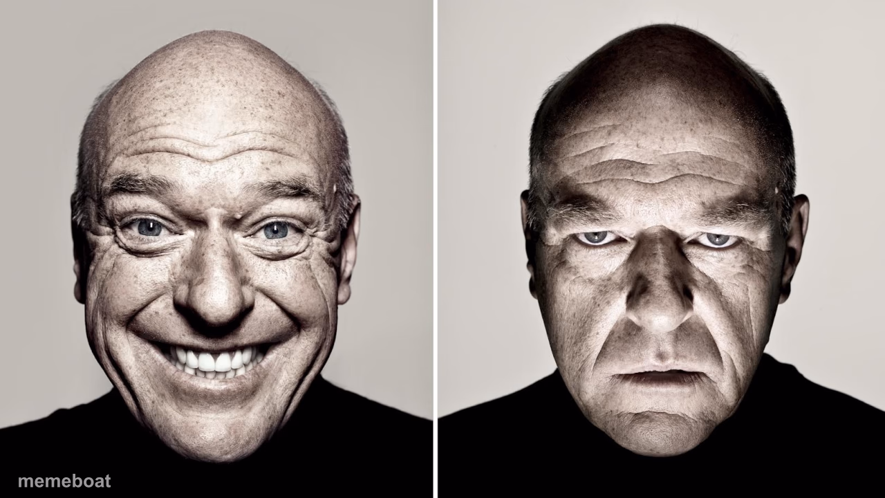 Dean Norris's reaction - meme generator image preview