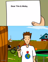 Dear Tim and Moby