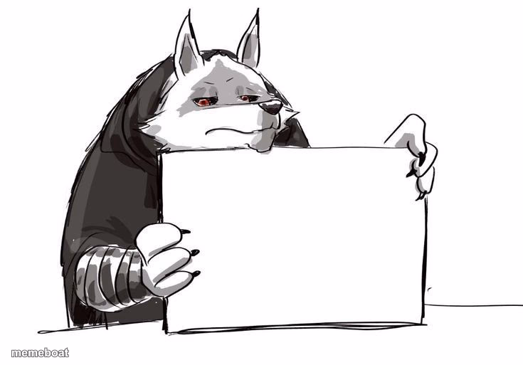 Death holding up a sign - meme generator image preview