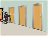 Death knocking on second door