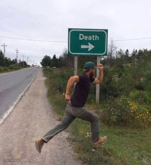 Death Sign - meme generator image preview
