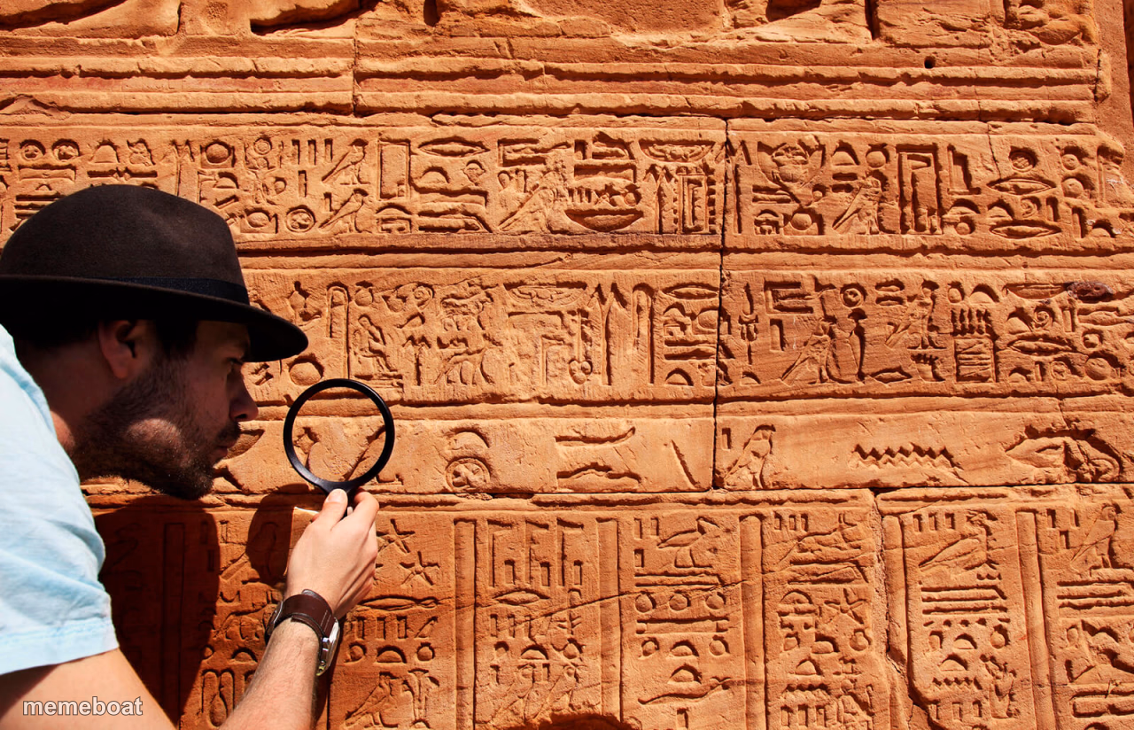 Decipher Heiroglyphics - meme generator image preview