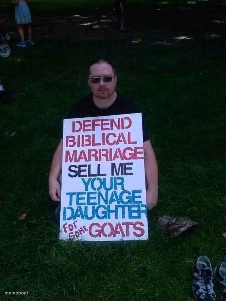 Defend biblical marriage - meme generator image preview