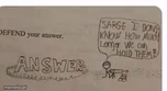 Defend your answer template