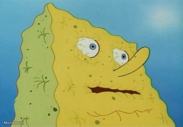 Dehydrated Spongebob - meme generator image preview