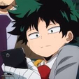 Deku dissapointed