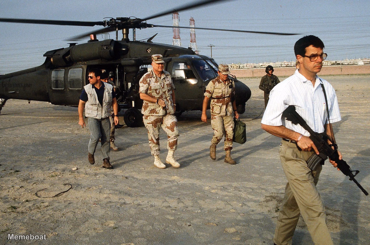 Delta Force Operator - William F. "Bill" Cronin III on Security Detail - meme generator image preview
