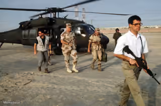 Delta Force Operator - William F. "Bill" Cronin III on Security Detail