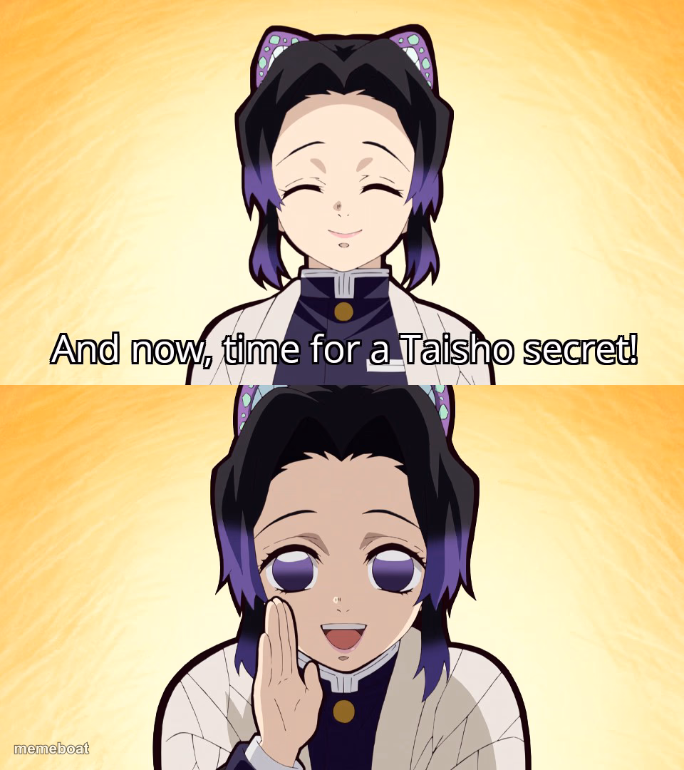 Demon slayer Shinobu taisho secret - meme generator image preview