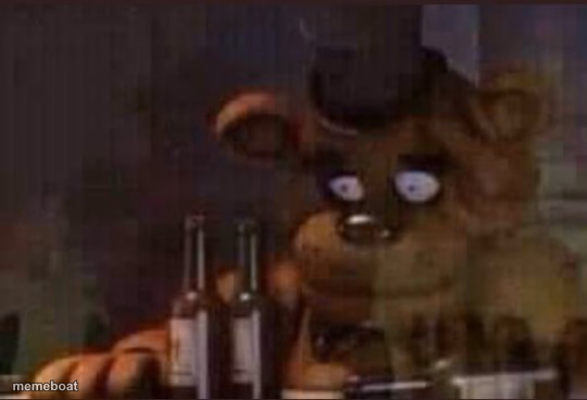 Depressed Freddy - meme generator image preview