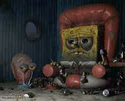 depressed spongebob