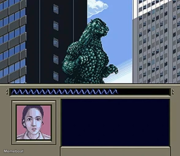 Destroy the Financial District, Godzilla - meme generator image preview