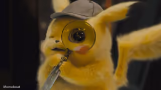 Detective Pikachu Magnifying Glass