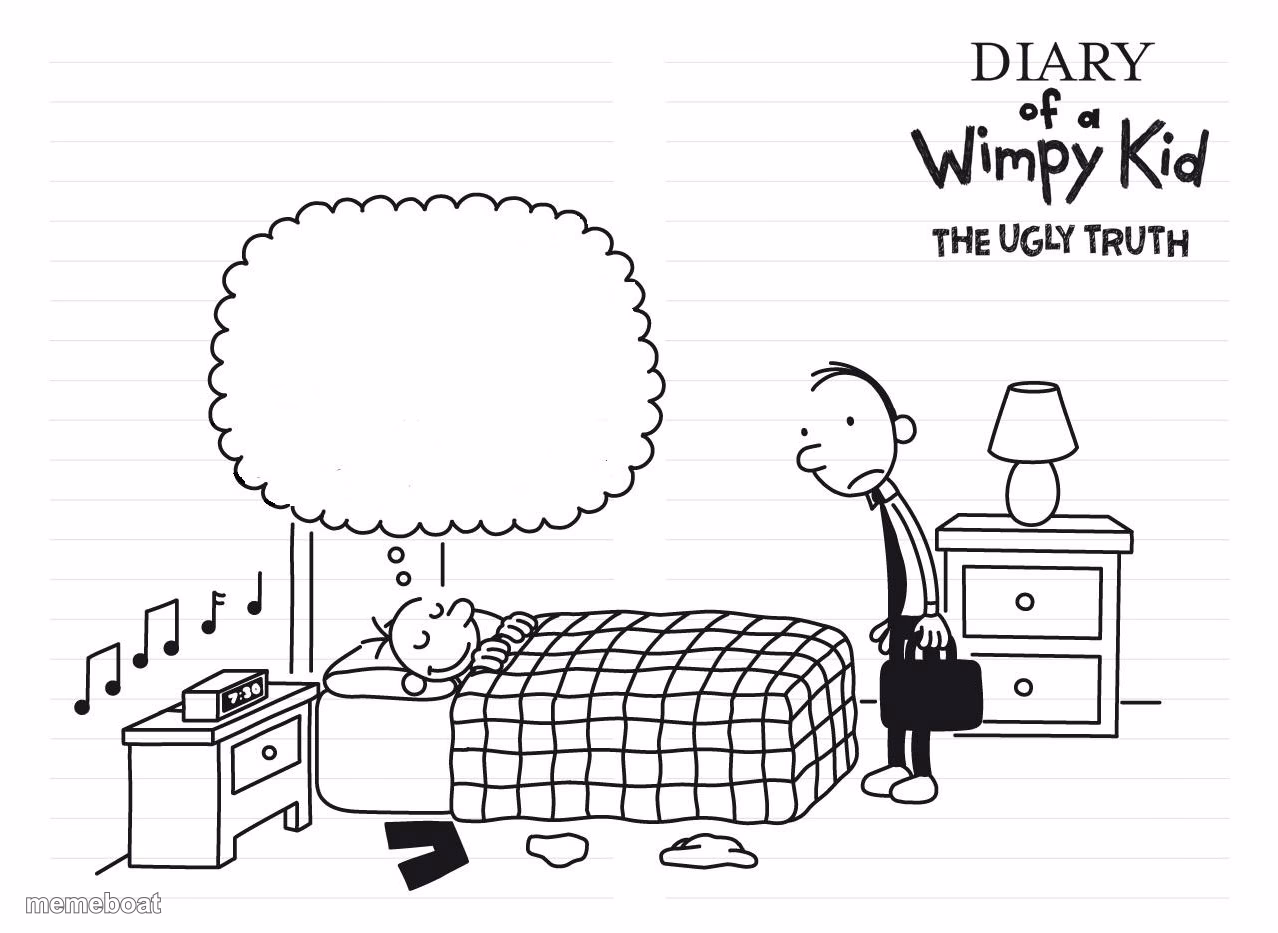 Diary of a wimpy kid - meme generator image preview