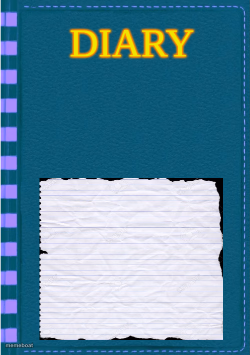 Diary of a Wimpy Kid Blank cover - meme generator image preview