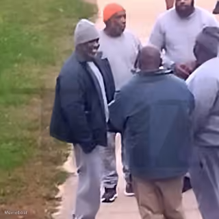 Diddy Chatting with Fellow Inmates in Prison