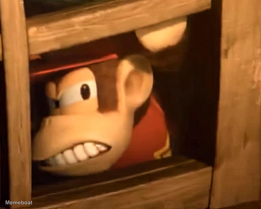 Diddy Kong Angry - meme generator image preview