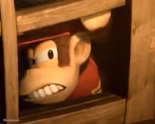 Diddy Kong Angry