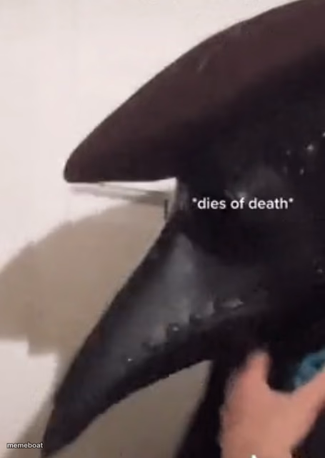 *Dies of death* - meme generator image preview
