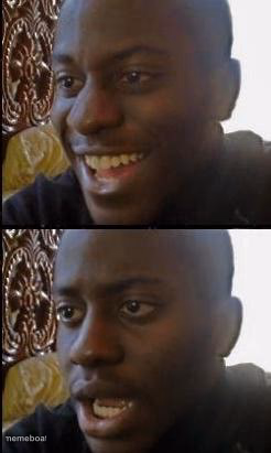 Disappointed Black Guy - meme generator image preview