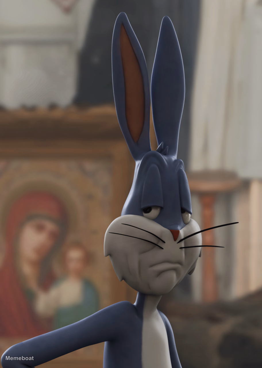 Disappointed Bugs Bunny - meme generator image preview