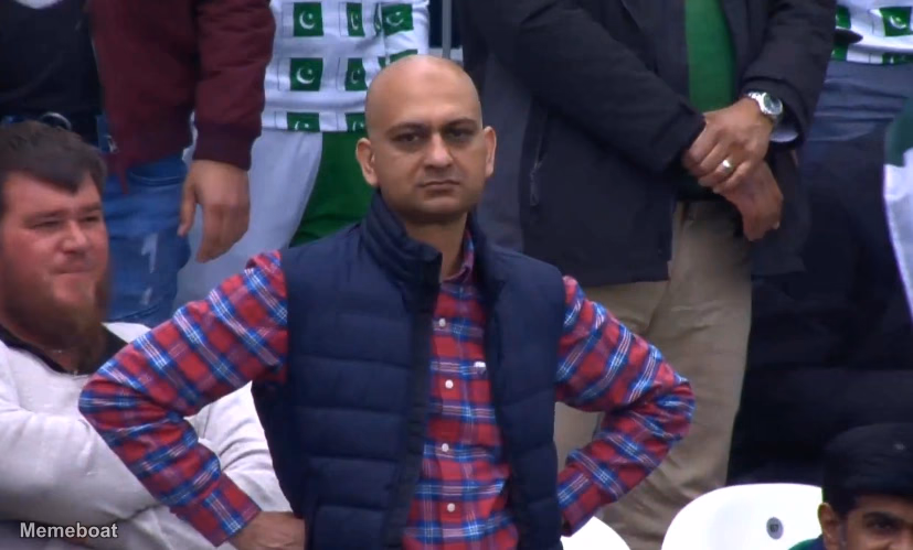 Disappointed Cricket Fan - meme generator image preview