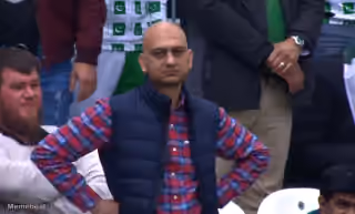 Disappointed Cricket Fan