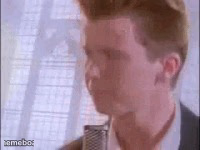 Disappointed Rick Astley - meme generator image preview
