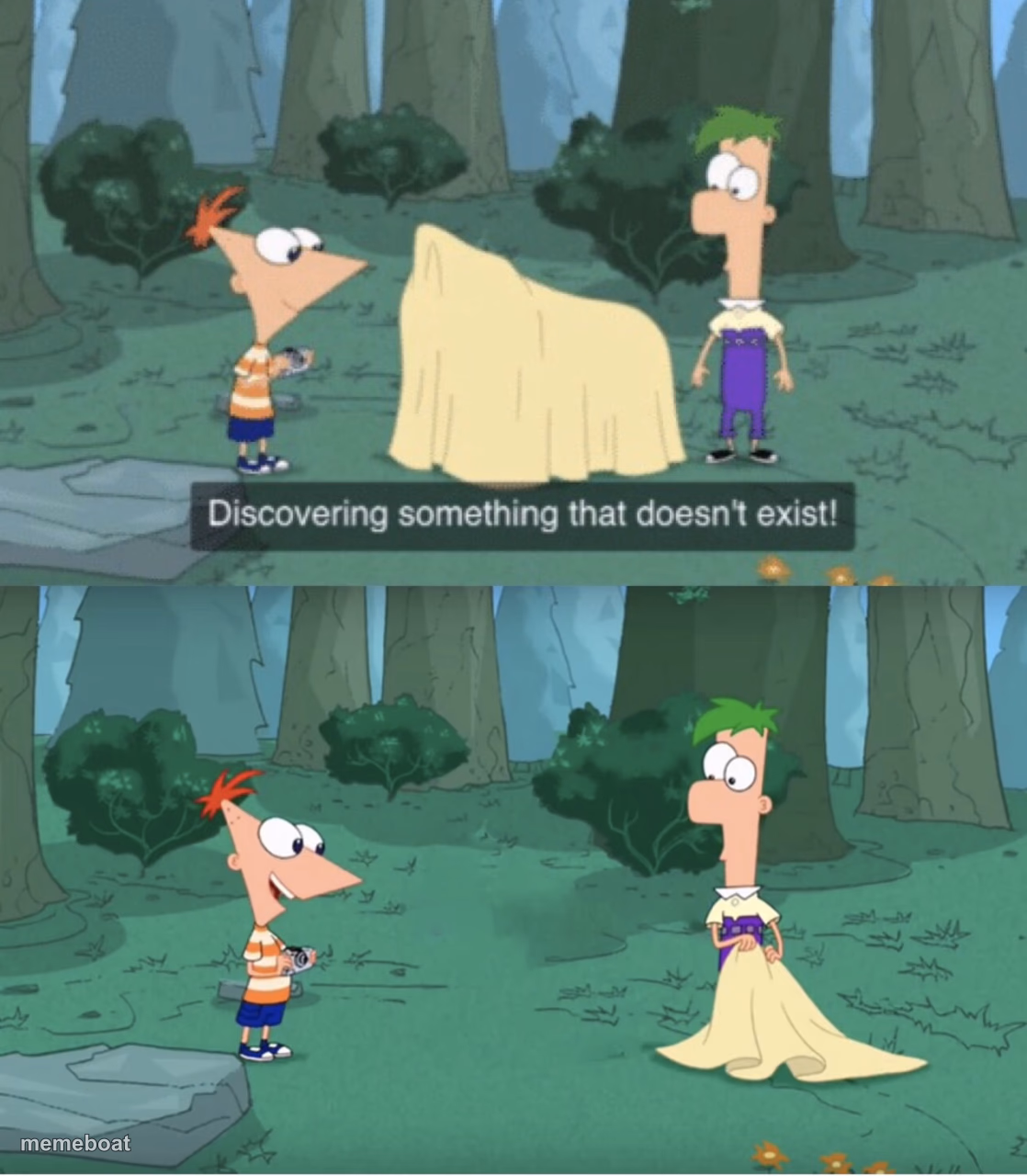 Discovering Something That Doesn’t Exist - meme generator image preview