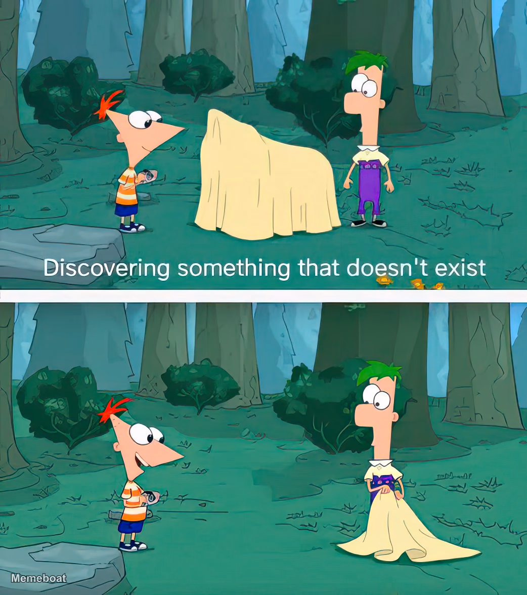 Discovering something that doesn't exist - meme generator image preview